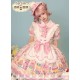 Mademoiselle Pearl Cupcake Blouses Skirt Salopette JSK and OPs(Reservation/Multiple Colours/Full Payment Without Shipping)